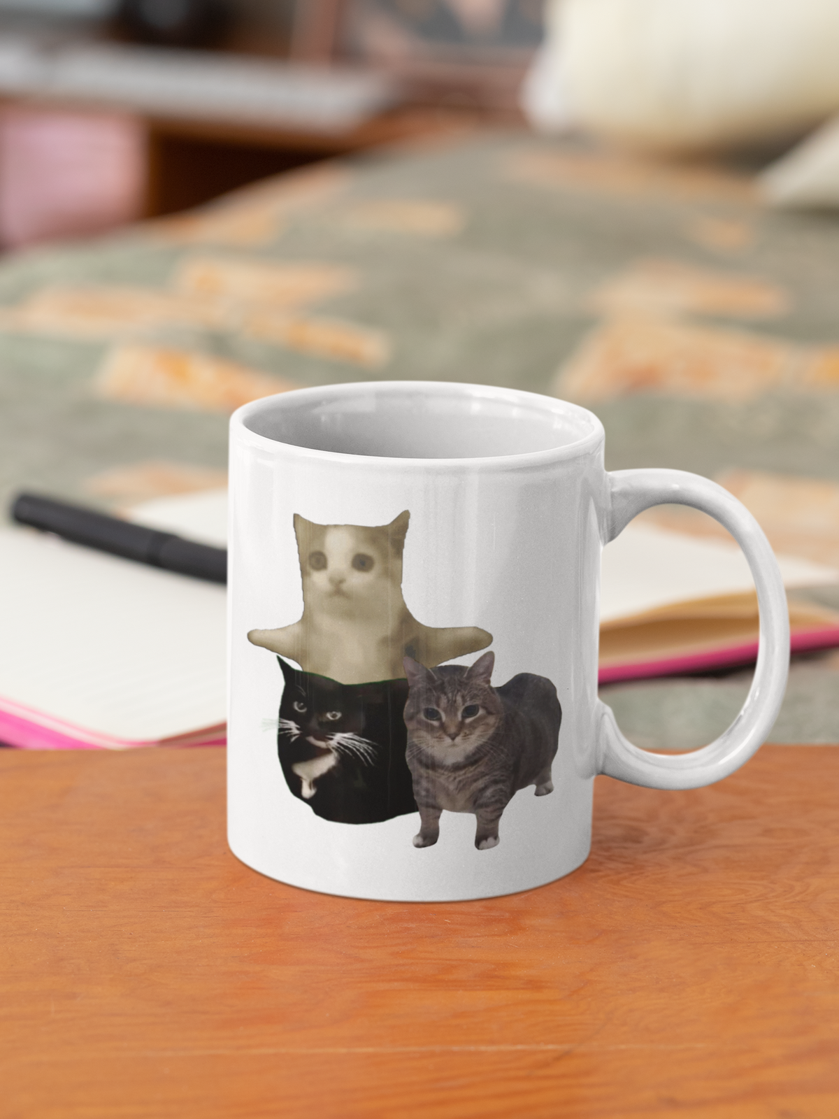 The Official Crybananacat "Friends" Edition Mug