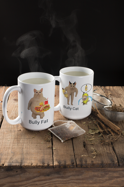The Bully Cat Duo Meme Mug
